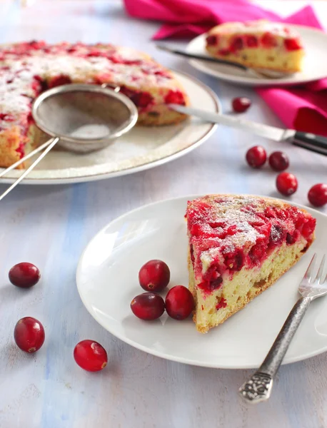 Bolo de arando — Fotografia de Stock