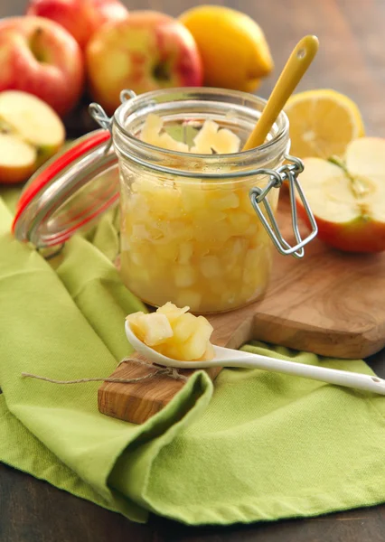 Apple jam — Stock Photo, Image