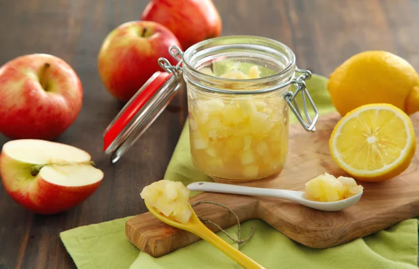 Apple jam — Stock Photo, Image