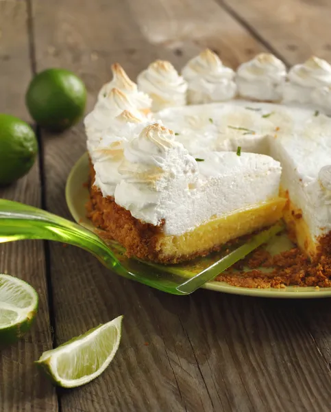 Torta di lime chiave — Foto Stock