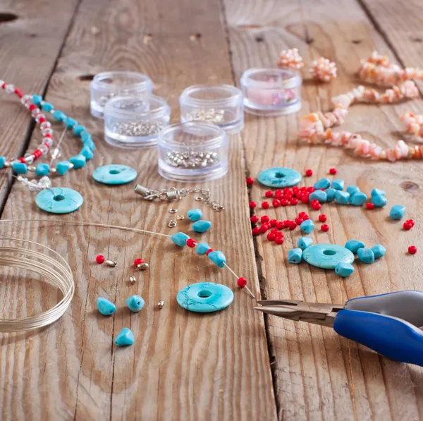 Bead making accessories — Stock Photo, Image