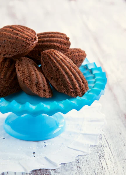 Choklad madeleines — Stockfoto