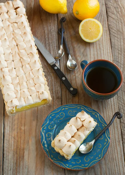 Torta de limão — Fotografia de Stock