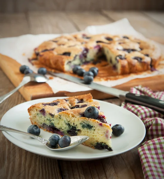 Blueberry Cake — Stock Photo, Image