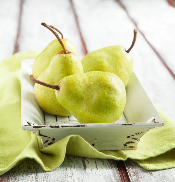 Verse rijpe peren — Stockfoto