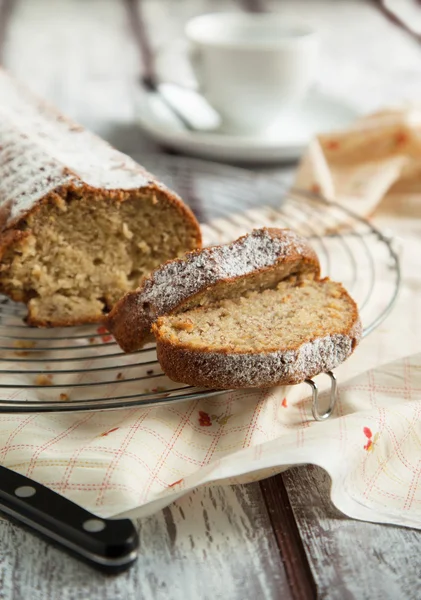 Banaan taart — Stockfoto