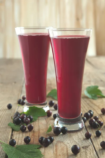 Black currant juice — Stock Photo, Image