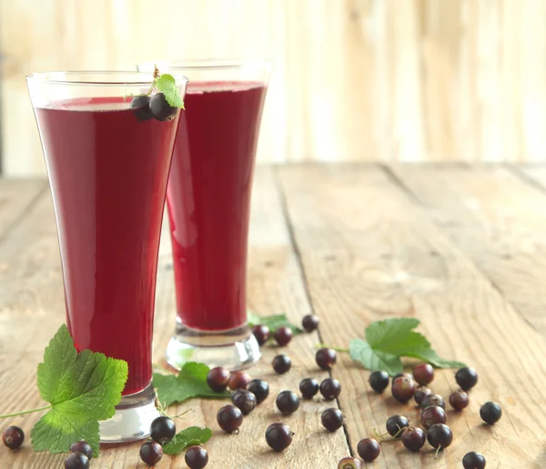 Black currant juice — Stock Photo, Image