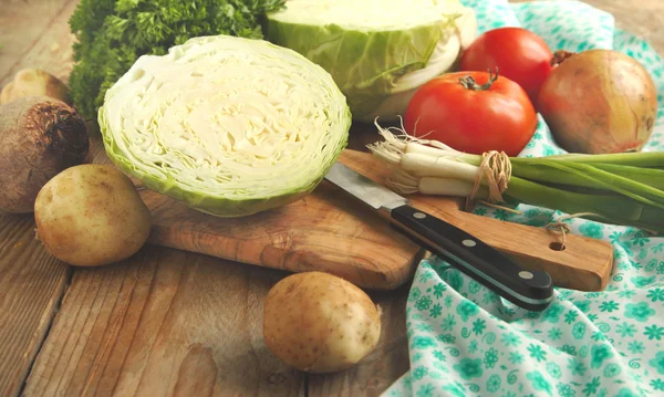 Fresh vegetables. Selective focus — Stock Photo, Image