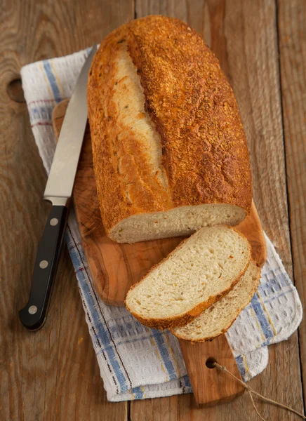 Potato scallion bread — Stock Photo, Image