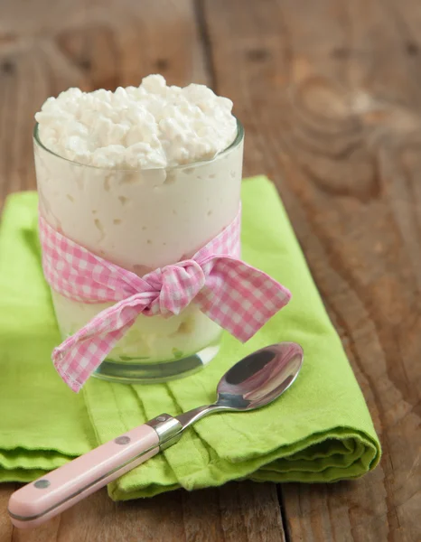 Queso de cabaña — Foto de Stock