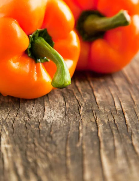 Färsk söt orange paprika — Stockfoto