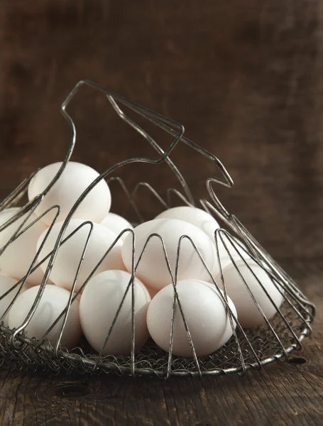 Eggs in the Basket — Stock Photo, Image