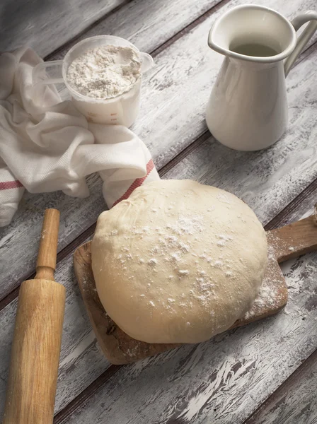 Pizza dough — Stock Photo, Image