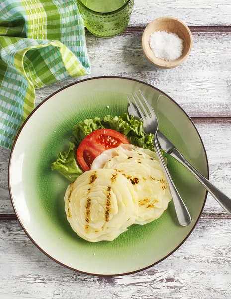 Fried cabbage — Stock Photo, Image