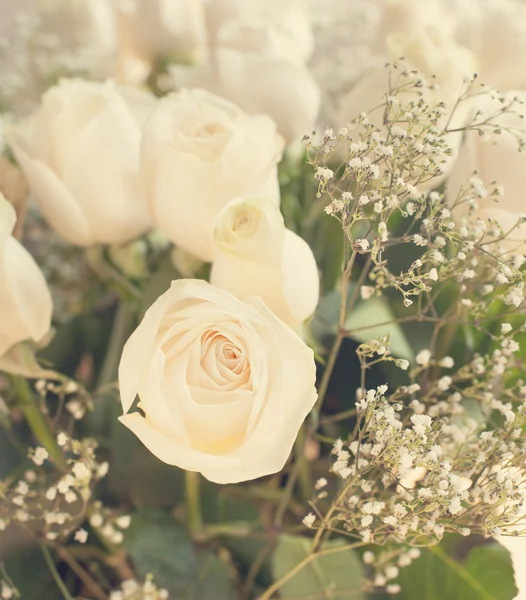 Bouquet of roses. Toned image — Stock Photo, Image