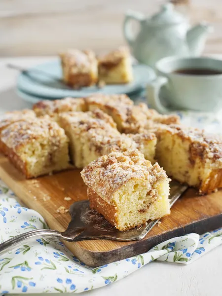 Bolo de café de canela — Fotografia de Stock