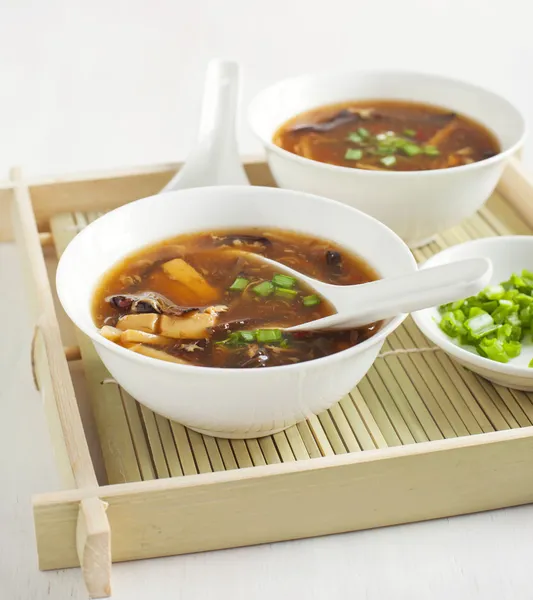 Sopa quente e azeda — Fotografia de Stock