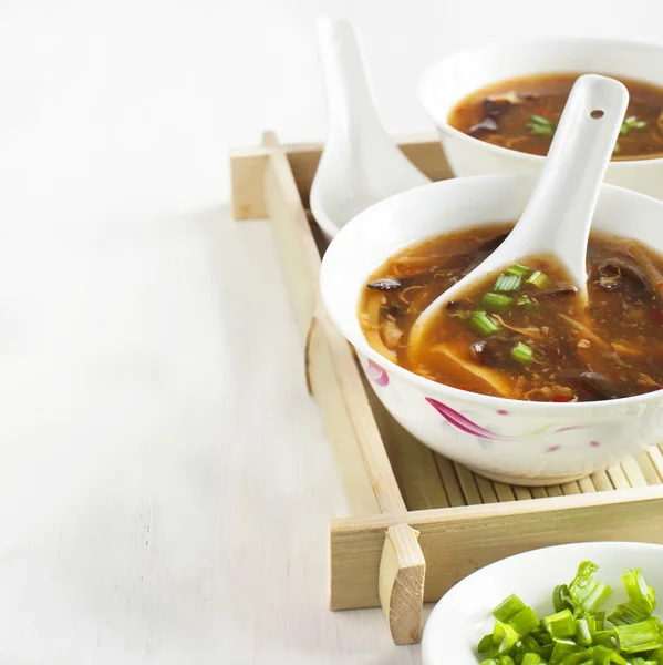 Sopa quente e azeda — Fotografia de Stock