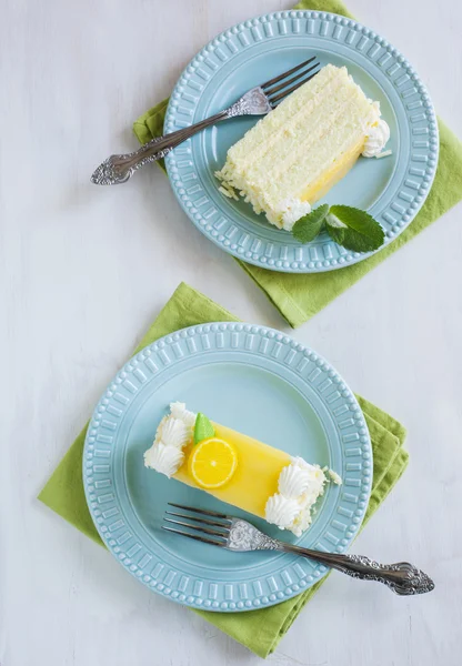 Pastel de limón — Foto de Stock