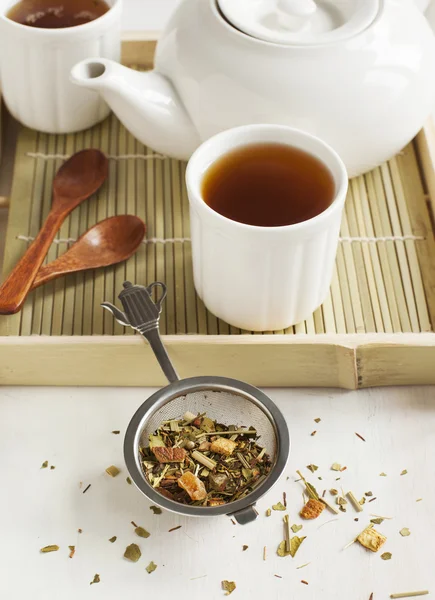 Samuraj chai herbaty mate — Zdjęcie stockowe