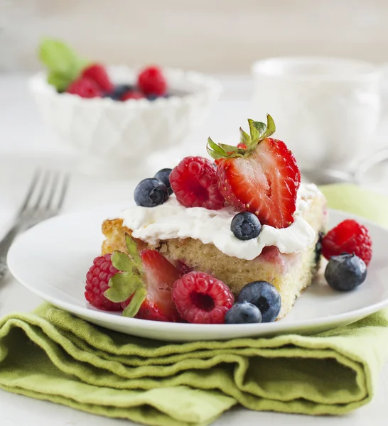 Gâteau en feuille de farine de maïs — Photo