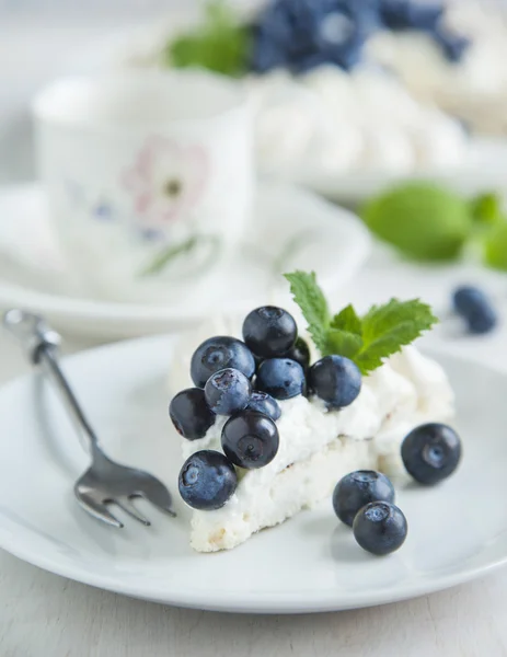 蓝莓酥皮饼 — 图库照片