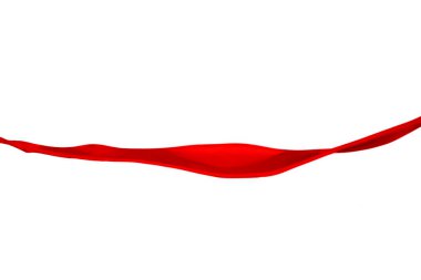 Red paint splash isolated on a white background.