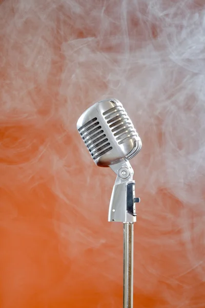 Vintage microphone. — Stock Photo, Image