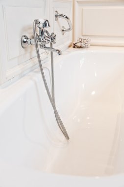 Classic bath tap. clipart