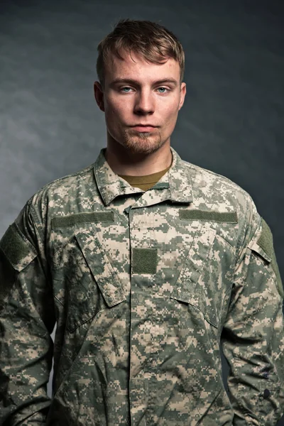 Homem militar . — Fotografia de Stock