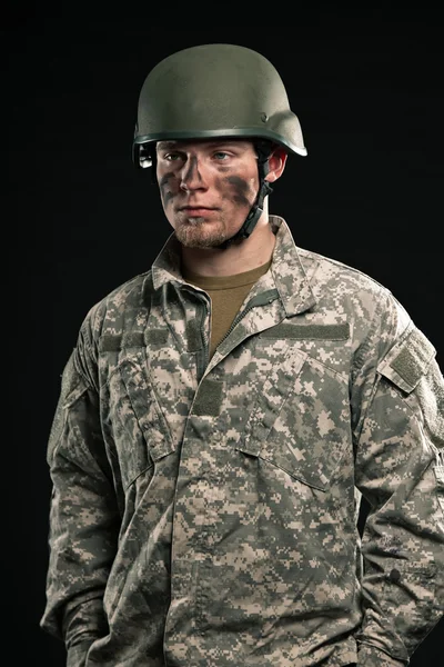 Katonai ember. — Stock Fotó