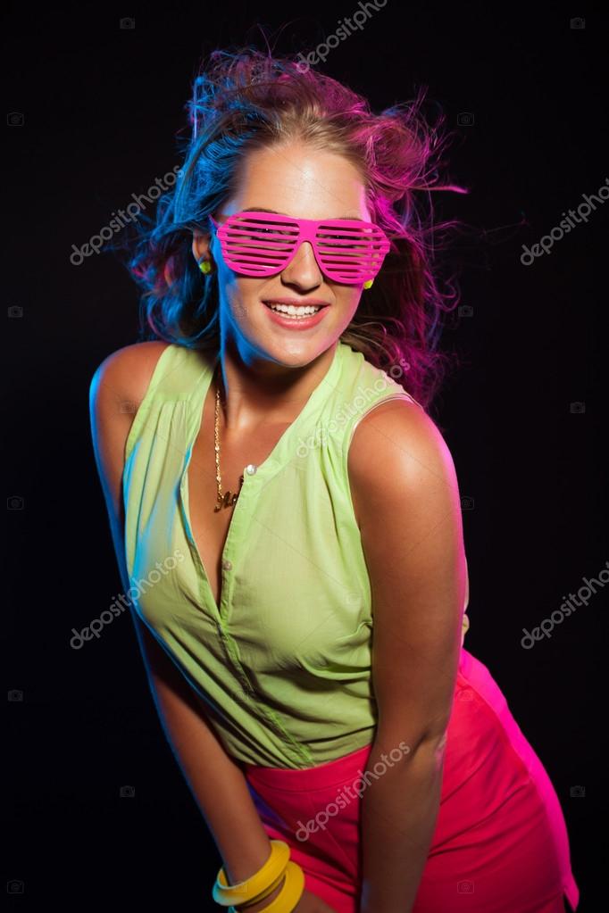 80s fashion store glasses