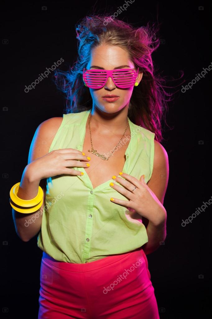 80s look girl sale