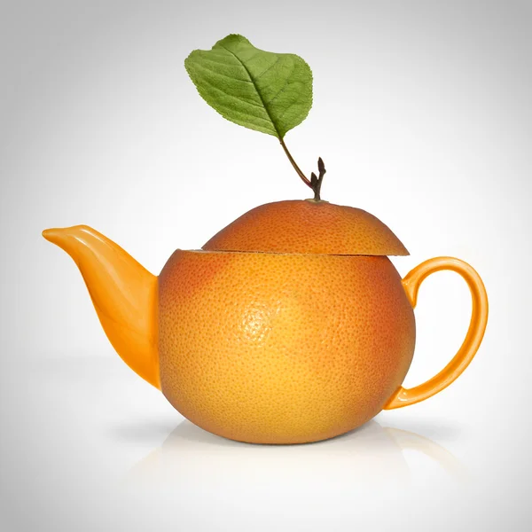 Oranje thee — Stockfoto