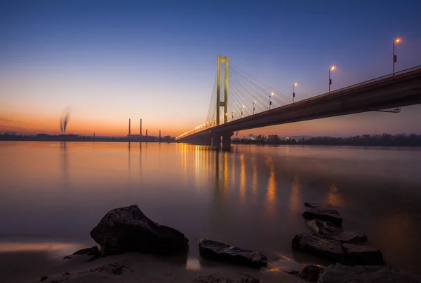 Ponte Sul. Ucrânia. Kiev . — Fotografia de Stock