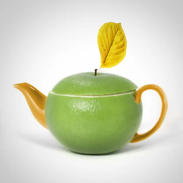 Concept sweetie teapot — Stock Photo, Image