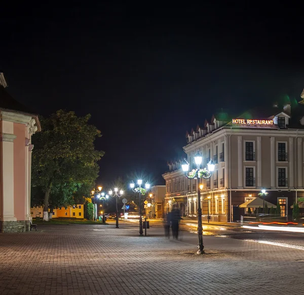 Historiska distriktet kamyanets-podolsky stad. Ukraina. — Stockfoto