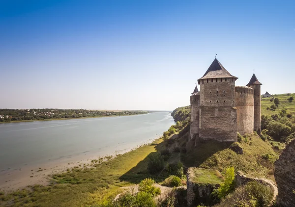 Fortaleza de Khotyn na Ucrânia — Fotografia de Stock