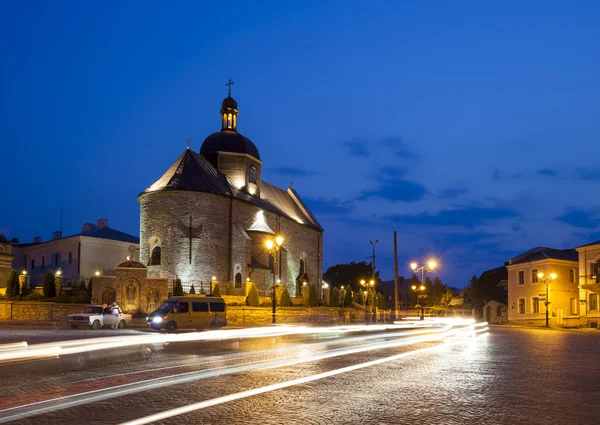 Distretto storico Kamyanets-Podolsky City. Trinità Chiesa . — Foto Stock