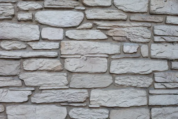 Stone wall. Flat stacked background and texture. — Stock Photo, Image