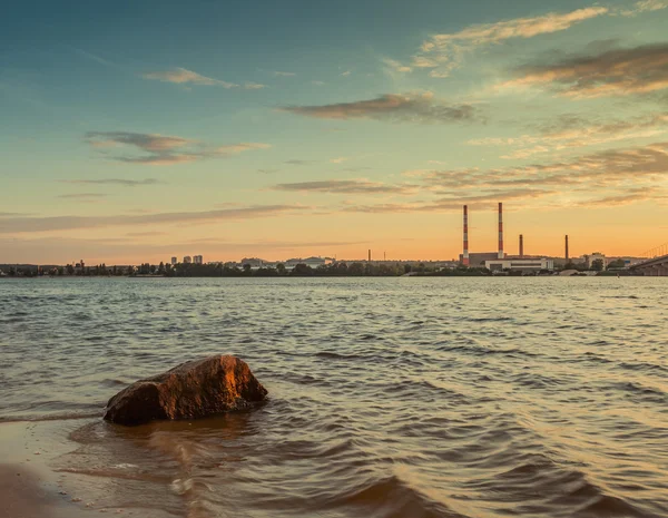 Dnepr river. Ukraine. Kiev. — Stock Photo, Image