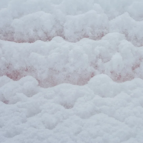 雪纹理背景 — 图库照片