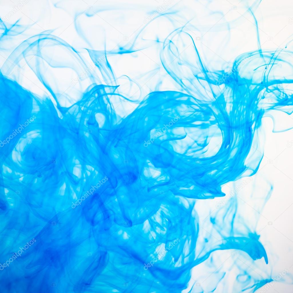 Blue Ink Splash Background — Stock Photo © beerlogoff2 #33704853