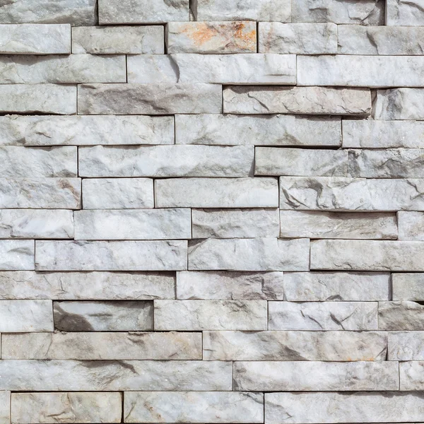 Textura de parede de tijolo de mármore branco e fundo — Fotografia de Stock