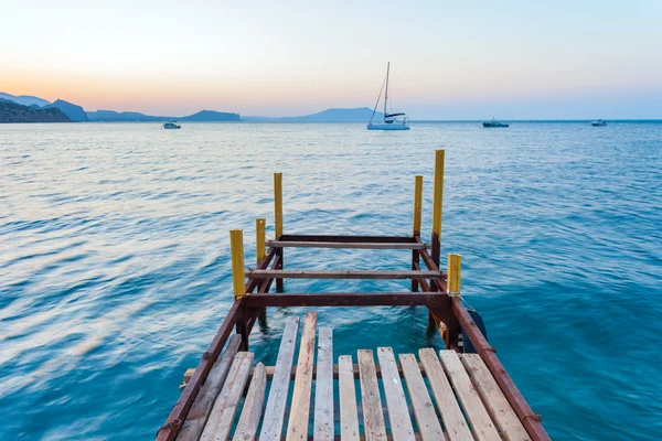 Amanecer en el mar Negro — Foto de Stock