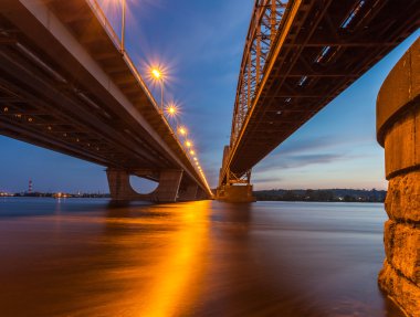 Demiryolu Köprüsü. Ukrayna. Kiev.