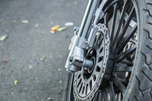 Detalhe da motocicleta — Fotografia de Stock