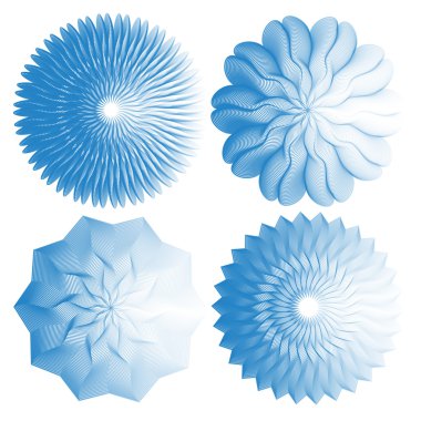 Soyut öğeler diploma veya sertifika için Tasarla