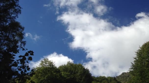 Wolken ziehen auf — Stockvideo